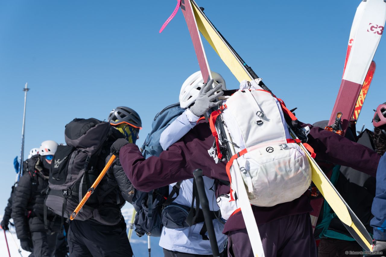 The happiness of reaching the summit
